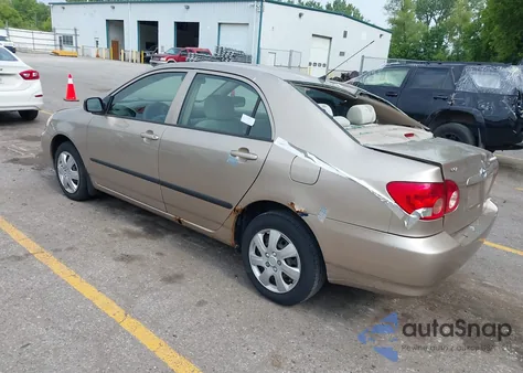 2005 Toyota Corolla Ce from USA, damaged, VIN 2T1BR32E85C437525